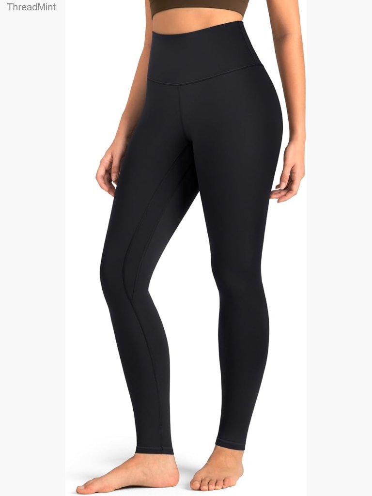 High Waisted Yoga Leggings Buttery Soft Full Length Hidden Pocket